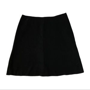 ARITZIA WILFRED Zip Up Mini Skirt Black Size 4